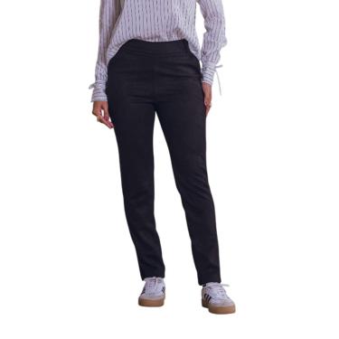 Imagem de Calça Suede Matuta Essencial Slim Preto Tam. 46-Feminino