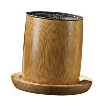 Imagem de IEUDNS Incenso queimador de queimador de incenso decoração de casa decoração de casa decoração de decoração de presente para a sala de jantar da sala de chá, Tipo de Tambor