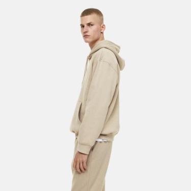 Imagem de conjunto moleton capuz masculino 100 algodao - GELPasso, Bege, PP