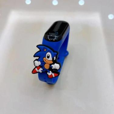 Imagem de Crianças Coloridas Assistem Relógio Infantil À Prova D'água led - oem,