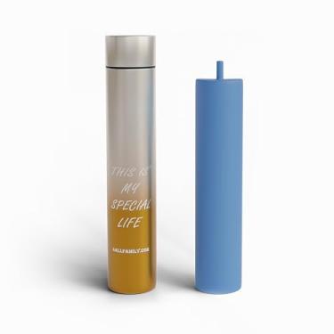 Imagem de 4allfamily Capa de viagem com insulina 10H 1 caneta Cooler tamanho bolsa médica uso diário medicina viagem cooler tsa aprovado por caneta de insulina suprimentos para diabéticos kit de medicina isolado para viagem (laranja dourado)