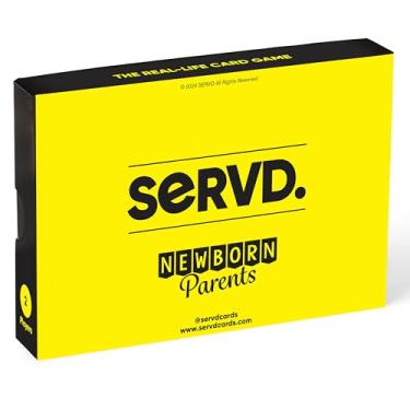 Imagem de SERVD - Newborn Parents - The Hilarious Real-Life Couples Card Game for Infant Parents | Ultimate Gift for Baby Showers, New Moms & Dads, and 1st Birthdays