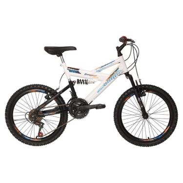 Imagem de Bicicleta Vellares Jumper Aro20 - Laranja Neon -azul Escuro