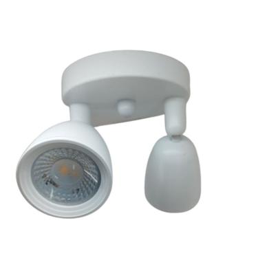 Imagem de Luminária Spot Led Asteriana Ilumi 2x4w - 3000k Luz Amarela