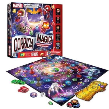 Imagem de Jogo Corrida Mágica Marvel 35777 - Copag