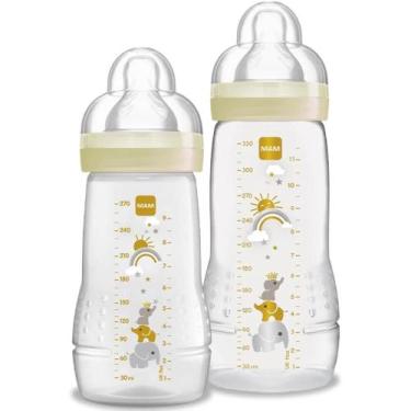 Imagem de Kit mamadeira mam easy active +2 meses 270ml+330ml cor:neutro