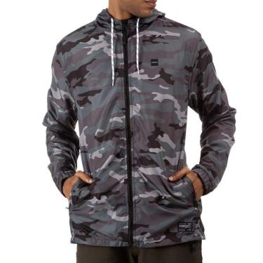 Imagem de Jaqueta Oakley Oakley Masculina Camo Windbreaker, Preto, XG