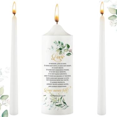 Imagem de Conjunto de velas Wedding Unity Frienda Unity para casamento
