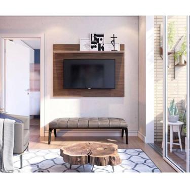 Imagem de Painel Para Tv Suspenso Ambiente Maia Nogueira Real Off White - Colibri