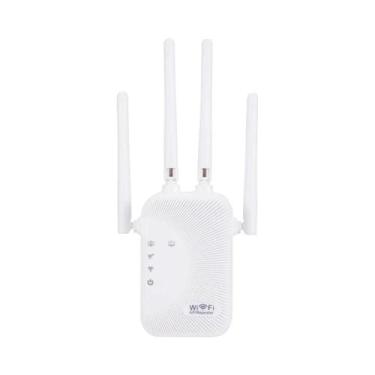 Imagem de Repetidor Amplificador WiFi Dual Band 2.4G 5G 1200 300Mbps Expansor De
