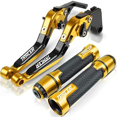 Imagem de WEJUSA Para Yamaha MT09 MT 09 Tracer MT-07 MT 07 MT07 2014 2015-2020 MT-10 MT10 2016-2019 Alavanca de embreagem de freio de motocicleta Alavanca de embreagem de freio de motocicleta (Cor: QYGX888 9)