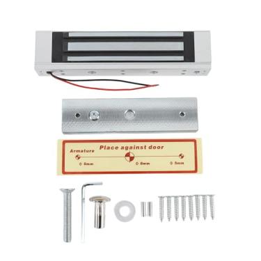 Imagem de FTVOGUE Fechadura Eletromagnética de Porta única Em Liga de Alumínio 12V NC Modo OutSwinging de Controle de Acesso à Porta