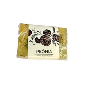 Imagem de Sabonete Glicerinado Natural Vegano Peônia 120g Camomila com Prata ou 