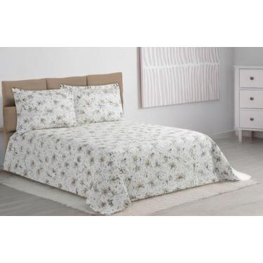 Imagem de Colcha Cobre Leito Queen 3 Peças Piquet Favinho - RAFALORO ENXOVAIS, L
