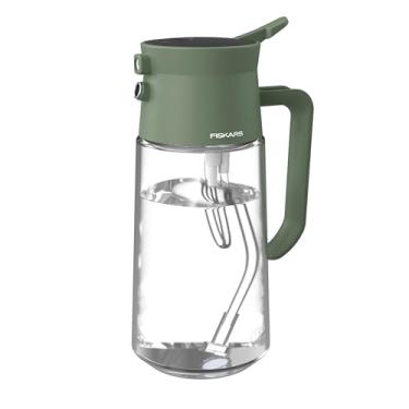 Imagem de Fiskars Mist & Pour Jarra de água 2 em 1, vidro premium, pulverizador acionado pelo polegar, alça confortável, 0,5 l (481,9 g)