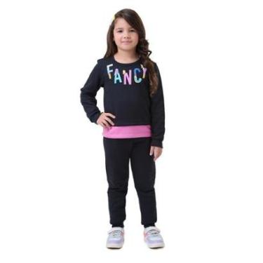 Imagem de Conjunto Bicho Bagunca Moletom Borda Sobreposta-Feminino