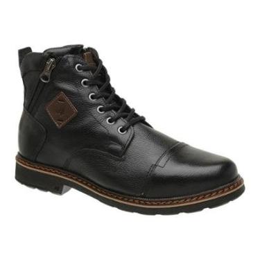 Imagem de Bota Rafarillo Aumenta Altura Couro Com Zíper Masculina-Masculino