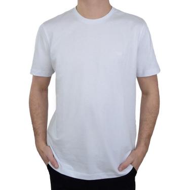 Imagem de Camiseta Masculina Lado Avesso MC Regular Branca - LH174-Masculino