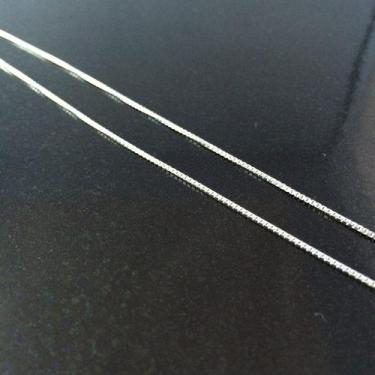 Imagem de Corrente Cordão Prata Maciça 925 Veneziana Fina 60 Cm - Lojas La&Ny Pr