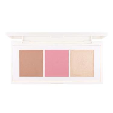 Imagem de FLOWER BEAUTY Paleta de contorno Lift & Sculpt da Drew Barrymore - contorno + blush + destaque - pó cremoso + misturável (leve a médio)