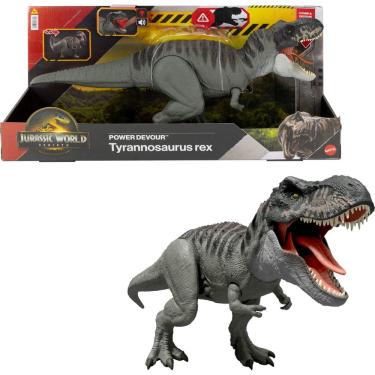 Imagem de Figura de dinossauro Mattel Jurassic World Rebirth Tyrannosaurus Rex