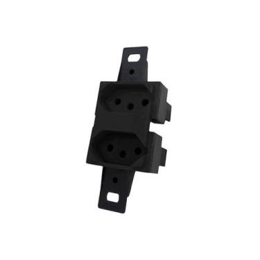 Imagem de Tomada condul.dup.s/pl 20a pt blux