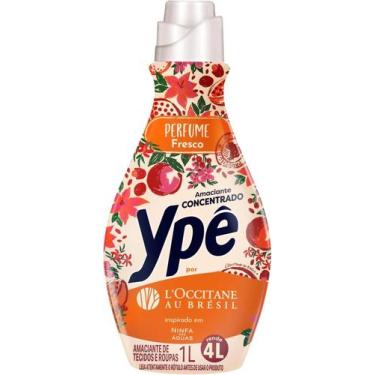 Imagem de Amaciante Roupa Ype Concentrado Ninfa Das Aguas Frasco 1L - Ypê