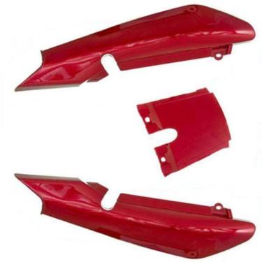Imagem de Rabeta Completa Carenagem Kit Moto Ybr 125 2005 Ate 2008 Motocicleta