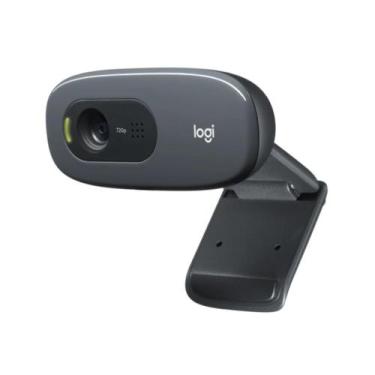 Imagem de Webcam HD Logitech C270, 720p, 30 FPS, Microfone Integrado, USB 2.0 96