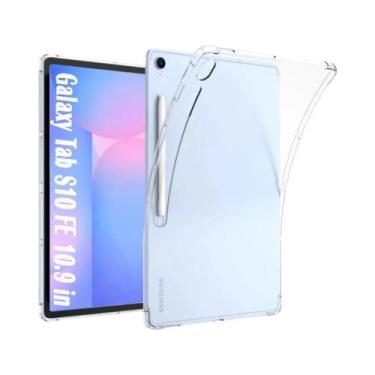 Imagem de Capa Protetora Transparente Com Airbag TPU Para Samsung Galaxy Tab S10