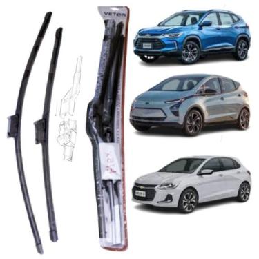 Imagem de Palheta Limpador Parabrisa Montana 23/26 Onix Tracker 20/25 - VETOR (V