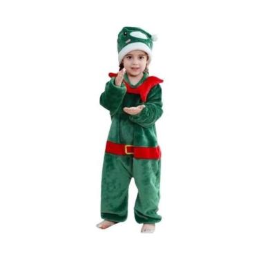 Imagem de Macacões De Natal Em Flanela Para Bebês, Fantasias Fofas Para Meninas 