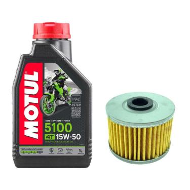 Imagem de Kit Filtro de Óleo com Óleo de Motor Crf 250f