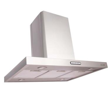 Imagem de Coifa Retangular de Ilha Nardelli CIRI 244W 75cm Inox