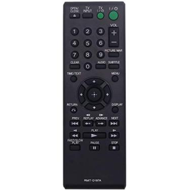 Imagem de Substituição de controle remoto RMT-D197A para Sony DVD Player