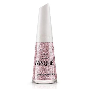 Imagem de Esmalte Cremoso Granulado Rose, 8Ml, Risqué
