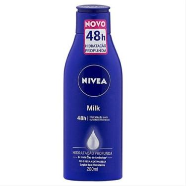Imagem de Loção Corporal Hidratante Nivea Milk Pele Extra Seca 200ml NÍVEA