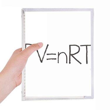 Imagem de Química Kowledge Caderno Ideal Gas State Notebook Folhas Soltas Diário Recarregável Diário Papelaria