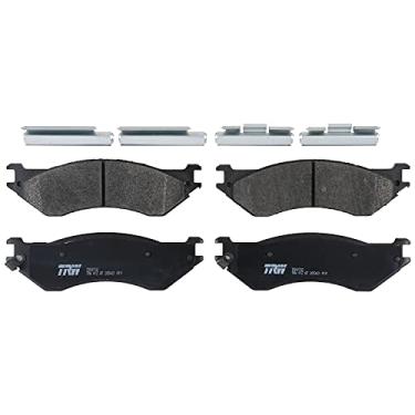 Imagem de TRW Pro TRM0702 Conjunto de pastilhas de freio a disco para Ford F-150 2000-2003, frontal e outras aplicações