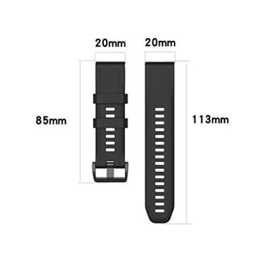 Imagem de Faixa de Relógio de Substituição Esportiva Fácil de Instalar Pulseiras de Relógio de Silicone para Relógio 6S Pro (Vinho vermelho)