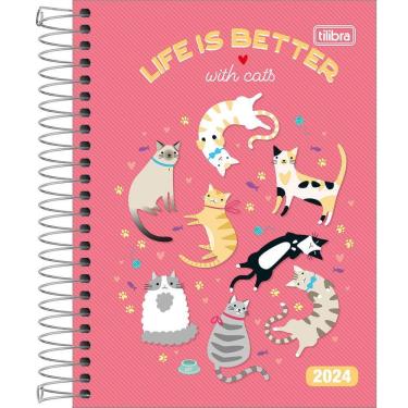 Imagem de Agenda 2024 D+ Feminina Tilibra Pequena