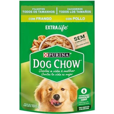 Imagem de Purina Dog Chow Ração Úmida Cães Filhotes Dog Chow Frango 100G