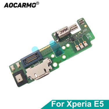 Imagem de Aocarmo para sony xperia e5 f3311 f3313 f3316 usb porto de carregamento carregador doca conector