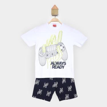 Imagem de Conjunto Infantil Curto Kyly Camiseta e Short Menino-Masculino