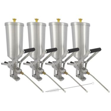 Imagem de Kit 4 Doceira de Churros 2 Litros (Recheadeira de Churros)