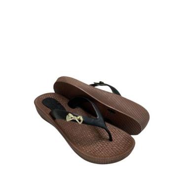 Imagem de Tamanco Feminino Confortável Disponível Somente Aqui - Tropicana, Pret