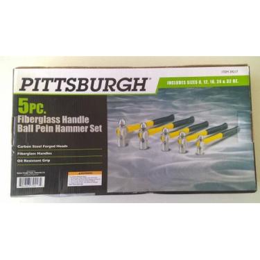 Imagem de Conjunto de martelo de pena esférica 5 peças - Pittsburgh