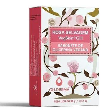 Imagem de SABONETE VEGSKIN GH / GLICERINA VEGANO COM ÓLEOS / ROSA SELVAGEM 100g
