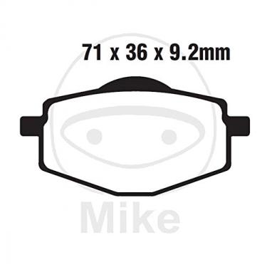 Imagem de EBC Brakes MXS101 Moto X Conjunto de tapetes de corrida