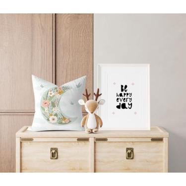 Imagem de Almofada com enchimento Infantil Lua Boho - Core Decore
